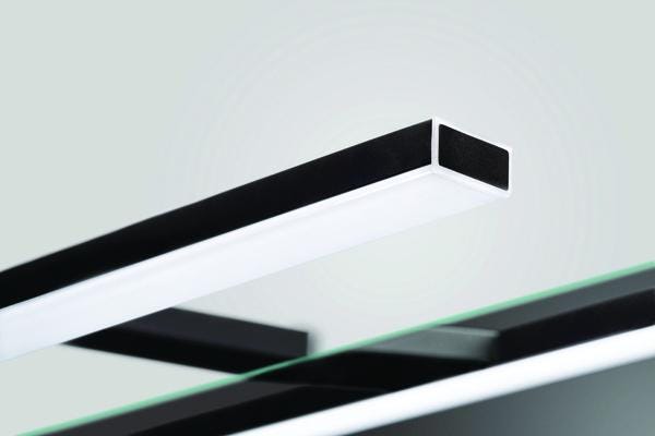 APPLIQUE LED NORA L28CM 6W NOIR MAT  A2395614
