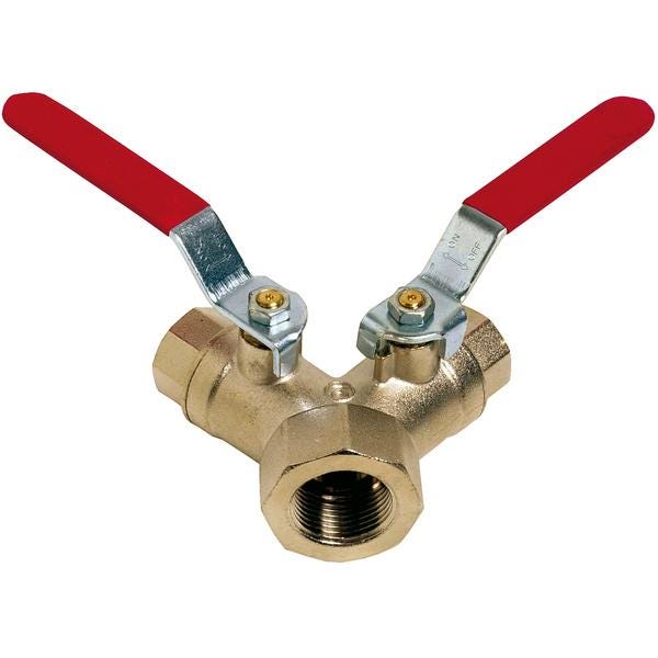 VANNE SPHERE 3V.EN Y PASS.RED.F 1/2"   589043 SFERACO  [589043]