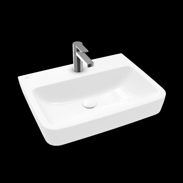 LAVABO SUSP. O.NOVO 60X46 OVALE  BLC 4A416101 VILLEROY BOCH  [4A416101]