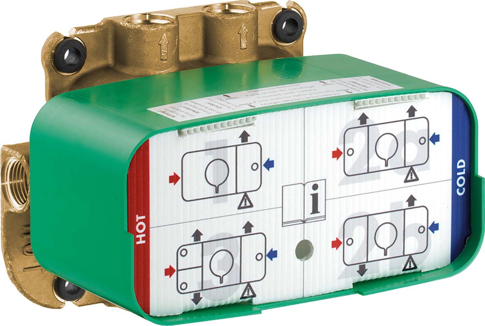 CORPS D'ENCASTREMENT - Pour module caché thermostatique