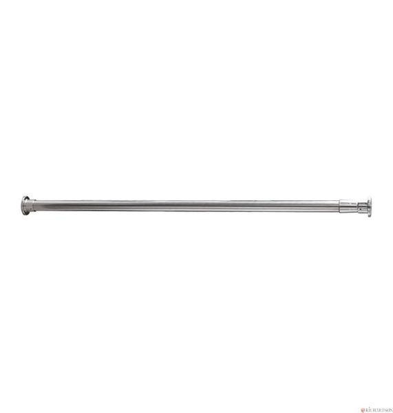 TRINGLE RIDEAU DCH. 80A140CMINOX PRESTO 60600 PRESTO LES ROBINETS  [60600]
