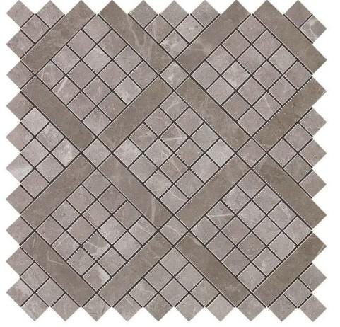 CAR. MARVEL GREY FLEURY DIAGONAL MOSAIC  9MVD