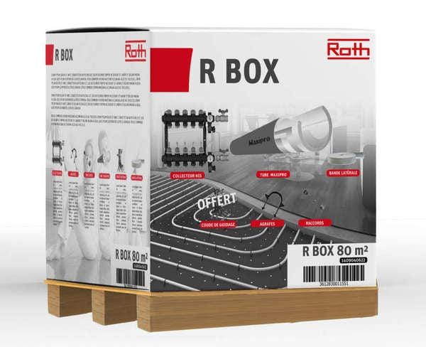 KIT COMPOSANTS PCRBT RBOX 65 80M2  1409040622 ROTH FRANCE  [1409040622]