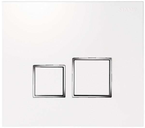 PLAQUE COMM.DV SQUARE BLC/BRIL.SIAMP 31204010 SIAMP CEDAP  [31204010]