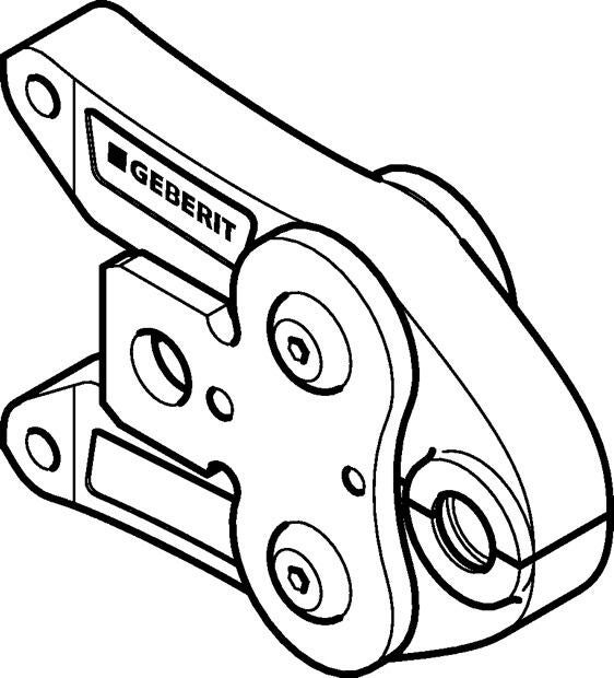 ACCESSOIRES SERTISSEUSE - Mâchoire Mepla - Pour sertisseuse à compatibilité Geberit 2