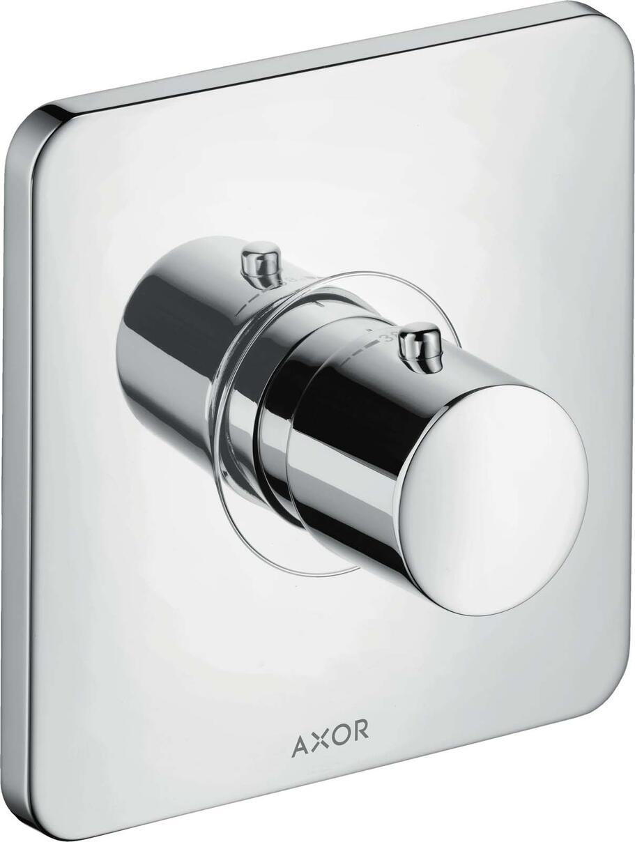 AXOR CITTERIO M - Set de finition pour mitigeur thermostatique encastré haut débit : 58L/min sous 3 bars de pression