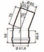 COUDE 20 CELTIC FF/AMPHORA S.ARRIERE  3678033