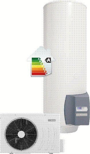 AEROMAX SPLIT - Chauffe-eau thermodynamique écologique sur air extérieur