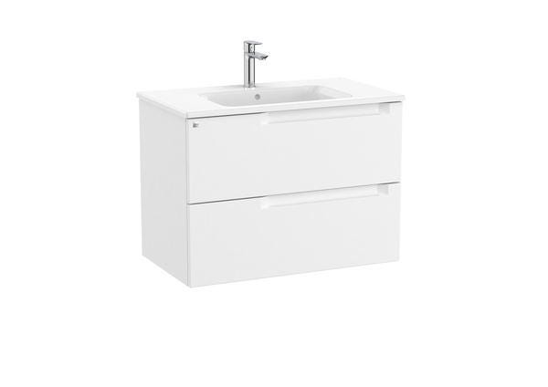 MEUBLE 2T.80 CM BLC MAT            A851816509 ROCA SANITAIRE  [A851816509]