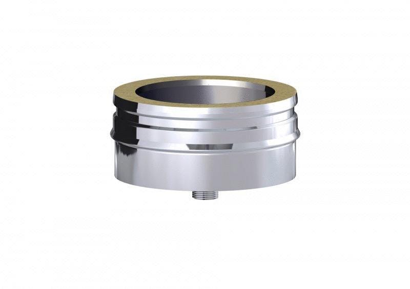 Double paroi en acier inoxydable avec isolation