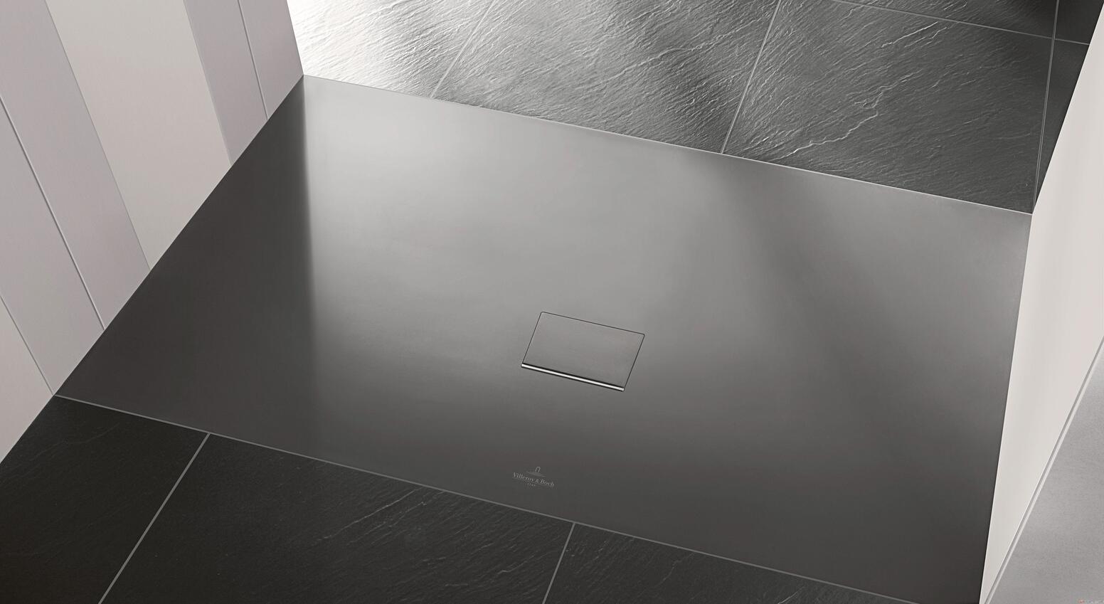 SQUARO INFINITY - Receveur rectangulaire extraplat à encastrer, synthèse