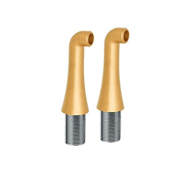 COLONNETTES HTES PAIRE OR BROSSE     CH16096P ONDYNA  [CH16096P]