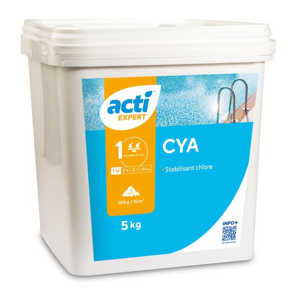 ACTI CYA STABILISANT CHLORE-5KG- ACT-500-0118 SCP FRANCE  [ACT-500-0118]