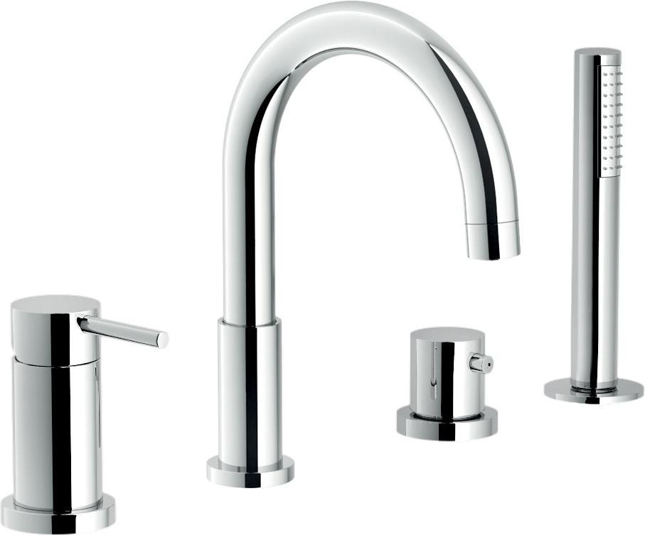 MITIGEUR BAIGN. ROND -KIT-  CHR  WEBK110/9TCR NOBILI RUBINETTERIE  [WEBK110/9TCR] 