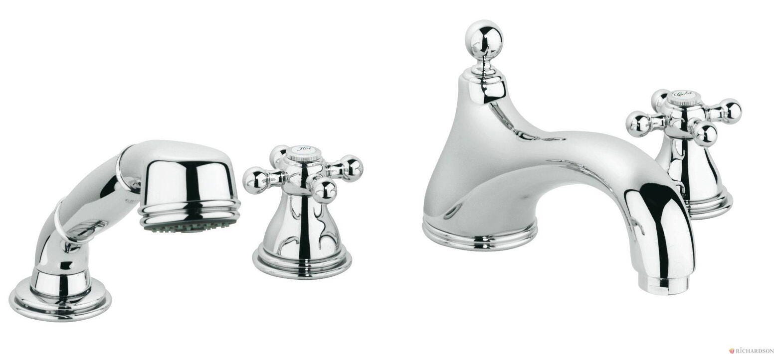 SINFONIA - Mélangeur bain-douche 4 trous