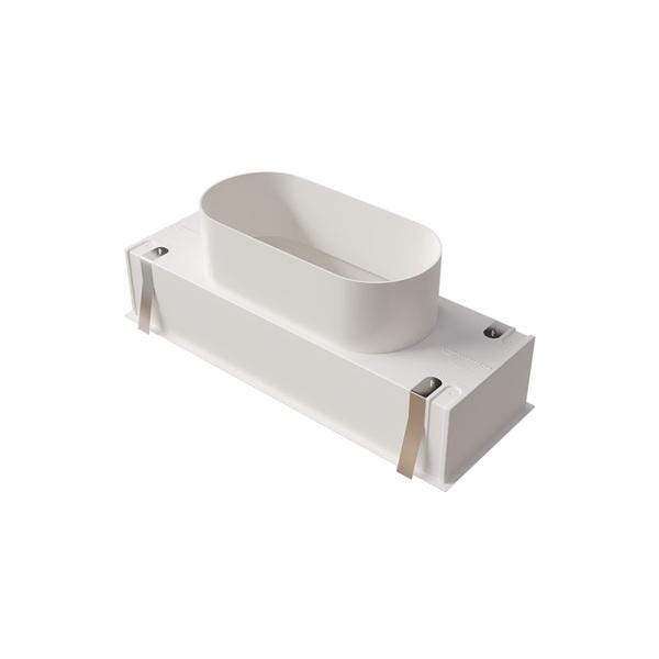 PLENUM EN ABS - Pour grille de soufflage