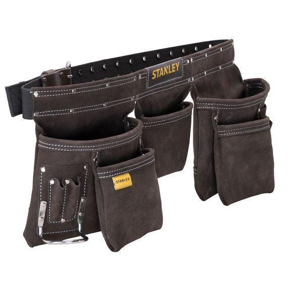 PORTE-OUTILS CUIR DBL CEINTURE    STST1-80113 BLACK&DECKER STANLEY CONSTRUC.  [STST1-80113]