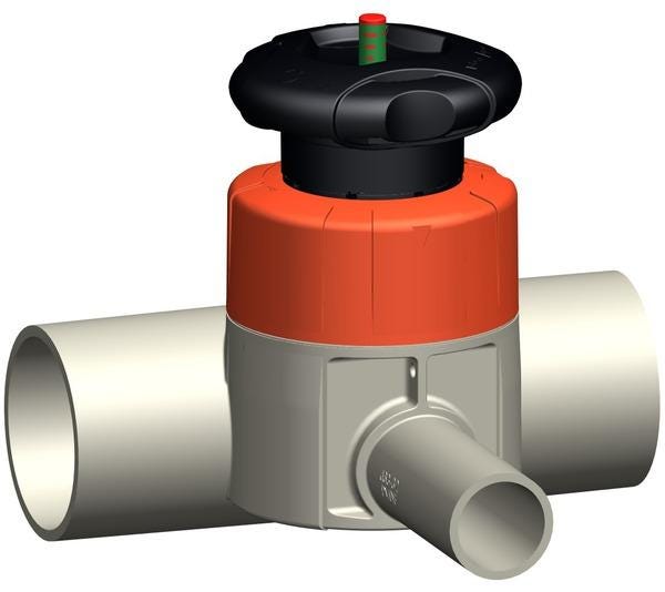 VANNE A MEMB 519 PP-H/EPDM D63-D25  167519126 FISCHER GEORG  [167519126]