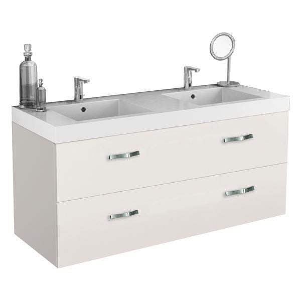 MEUBLE S/V MILANO 120 2T BLC BR      A2345503