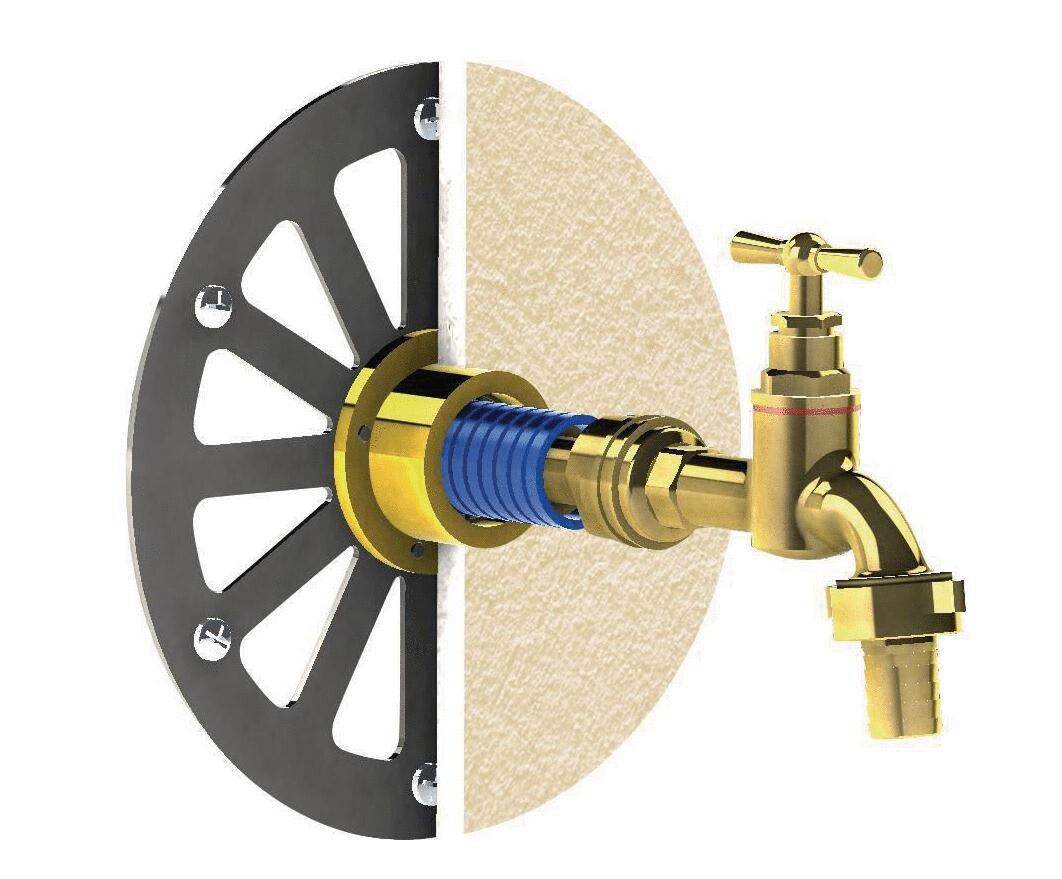 ROBINET D'EXTERIEUR APLIC'ENDUIT - Applique sous enduit pour PER