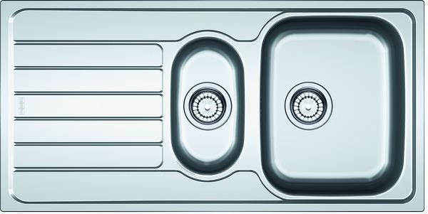 SPARK - Evier inox à encastrer à bords extraplats Profil Slimtop