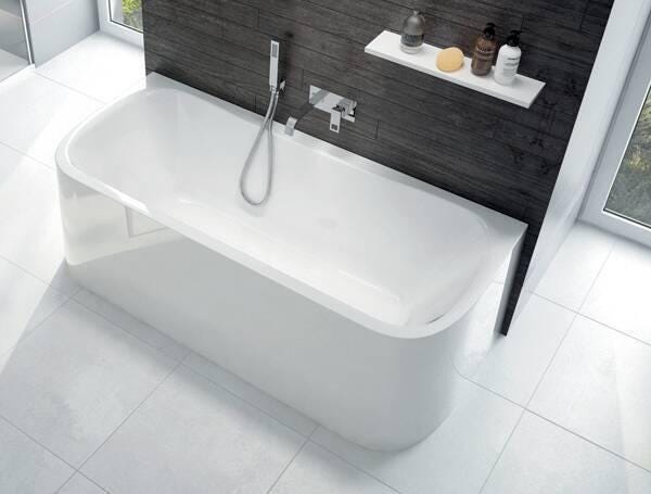 BAIGN. GARBO MUR.TAB.INT 180X80 BL L16GAM0201 LEDA  [L16GAM0201]