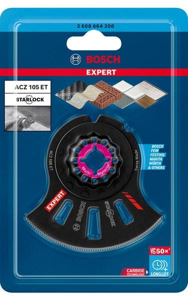ACCESSOIRE OUTIL MULTIFONCTION - Lame segment EXPERT STARLOCK