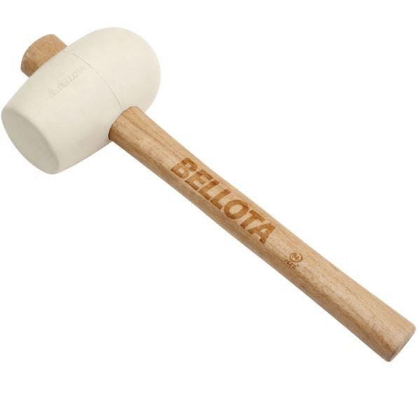 MAILLET CAOUTCHOUC BLANC 250G 8054-250