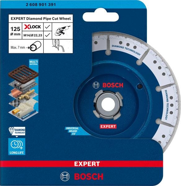 DISQUE DIAM. XLOCK 125MM BOSCH 2608901391 BOSCH ELECTROPORTATIF  [2608901391]