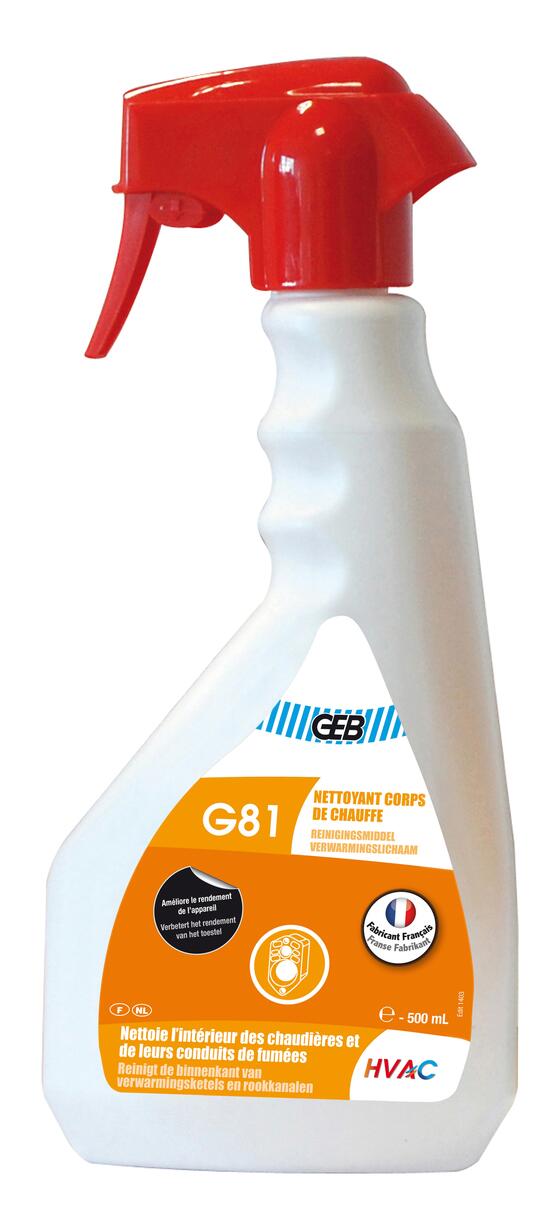 NETTOYANT CORPS DE CHAUFFE - G81 - Nettoie l’intérieur des chaudières