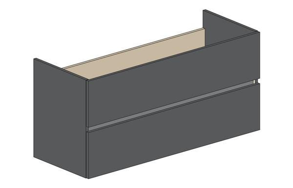 MEUBLE S/PLAN EAZY26 2T 120CM ANTHRAC. RC0265