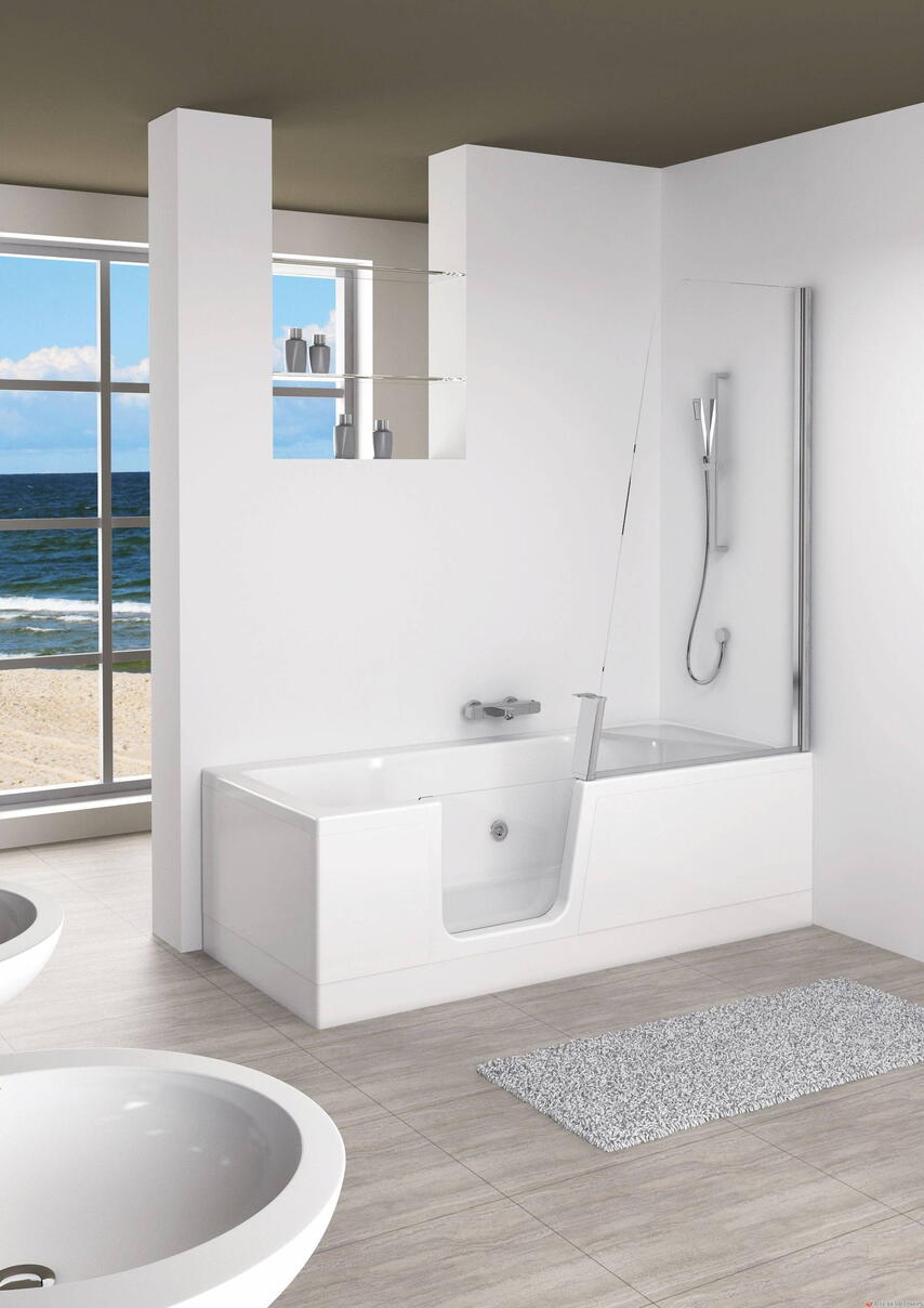 KINEDUO - Concept bain/douche en Biocryl