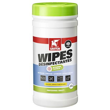 NETTOYANT ET DESINFECTANT - Wipes désinfectantes