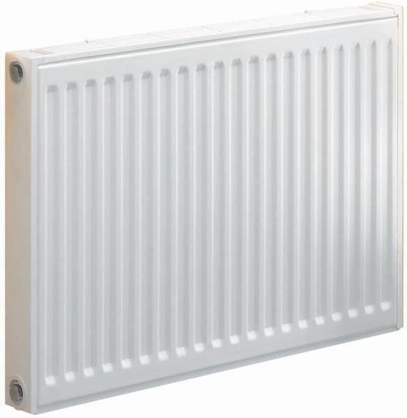 SAMBA 6TC 21 HB 6T CENTRAUX - HORIZONTAL HABILLE - Radiateur 6 orifices - 2 panneaux dont 1 à ailettes
