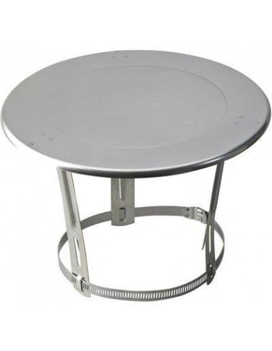 CHAPEAU PLAT INOX ND3 180/200          000013 TOLERIE EMAILLERIE NANT-SETEN  [000013]
