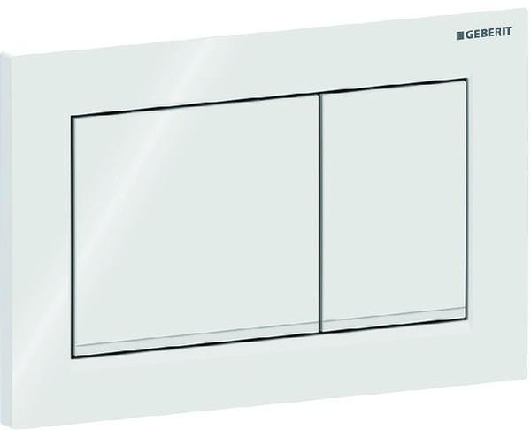 PLAQUE OMEGA20 SQUARE BLANC MAT  115.080.11.1 GEBERIT  [115.080.11.1]
