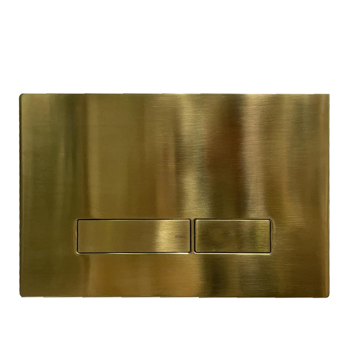PLAQUE POUR WC SUSPENDU OR BROSSE    AC10096P ONDYNA  [AC10096P] 