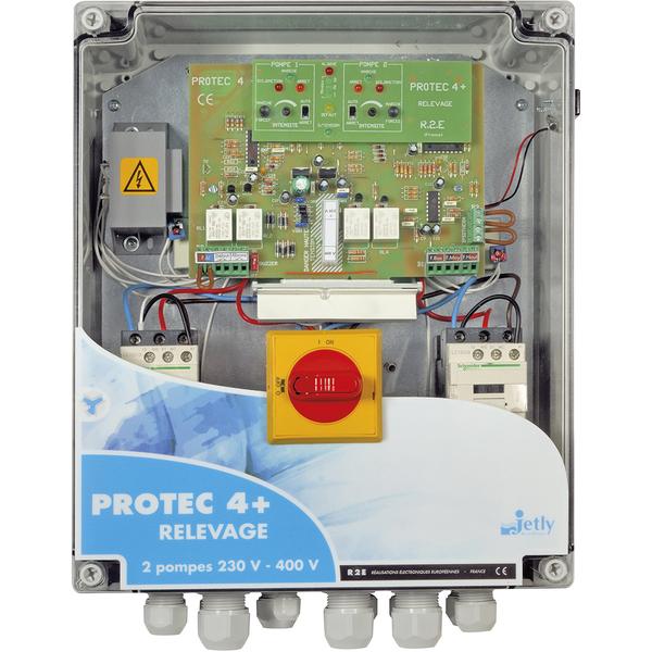 COFFRET COMMANDE PROTEC-4 +/10A REL-S. 474021 JETLY  [474021]