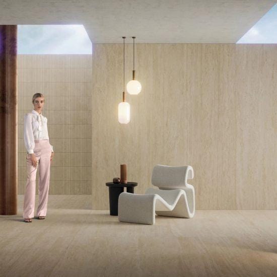 CAR.  MARVEL TRAVERTINE 60X120 SAND VEIN AKQP ATLAS CONCORDE