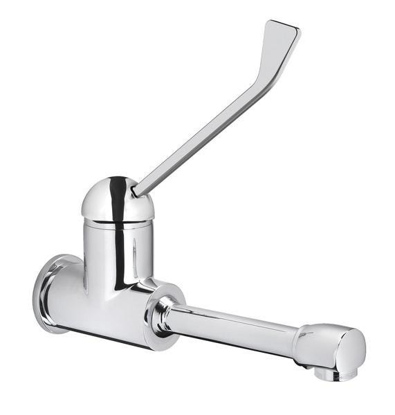 MITIGEUR LAV MURAL A BEC FIXE 200MM     75120 PRESTO LES ROBINETS  [75120]