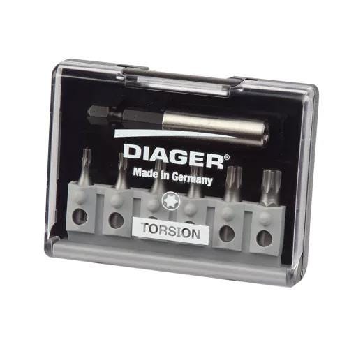 COFFRET VISSAGE TORSION EMB.TX    -7PCS U642C DIAGER FRANCE  [U642C]