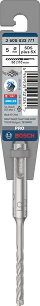 FORET SDS PLUS-5X PRO 5X50X110     2608833771 BOSCH ELECTROPORTATIF  [2608833771]