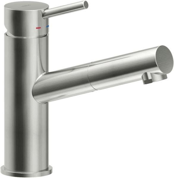 MITIGEUR LAVABO A/DCHTTE PUSH    LV00118/40IX NOBILI RUBINETTERIE  [LV00118/40IX]