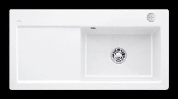 EVIER SUBWAY 60 XL 1000X51 BLC BR.VB 671802R1 VILLEROY BOCH