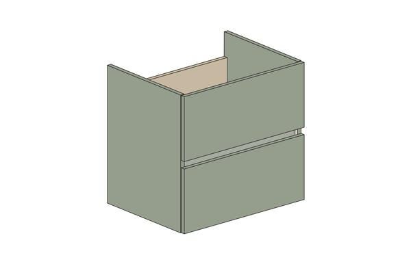 MEUBLE S/PLAN EAZY26 2T 60CM SAUGE     RC0253