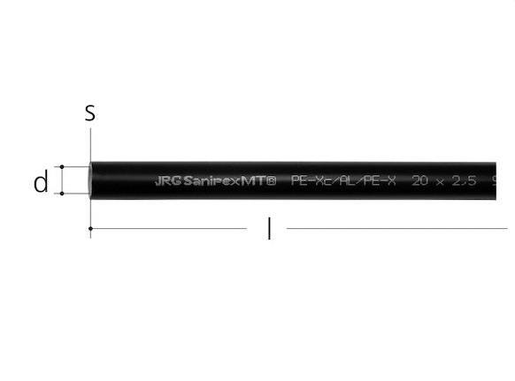 TUBE SANIPEX MT - En barres