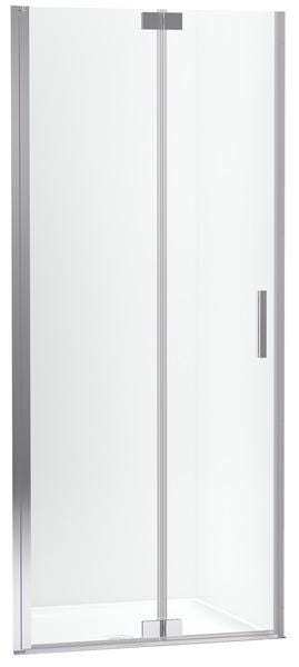 PAROI CONTRA PLIANTE 90CM V.TR      E22S90-GA JACOB DELAFON KOHLER  [E22S90-GA]