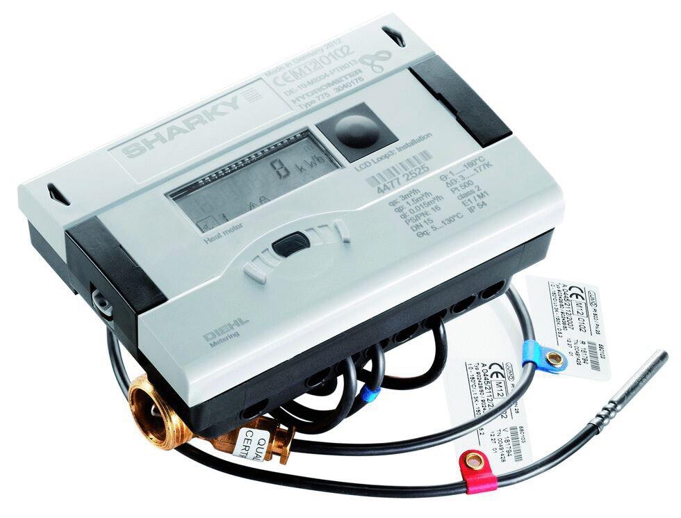 COMPTEUR D'ENERGIE THERMIQUE - SHARKY 775 - Compteur d'énergie compact à ultrasons MID - Modulable