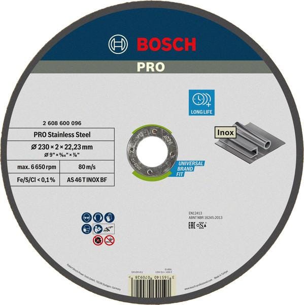 DISQUE A TRONÇONNER - Expert for Inox