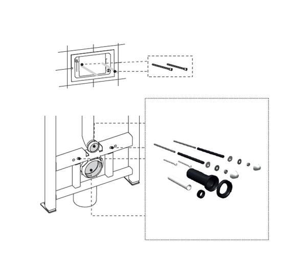 KIT D EVACUATION MANCHON D90TUBE       011229